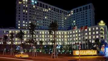 Front of property - evening/night