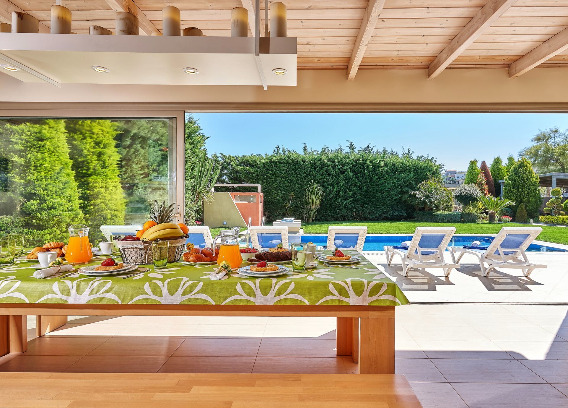 Villa, 3 Bedrooms, Private Pool | In-room dining