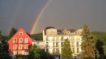 Fassade der Unterkunft