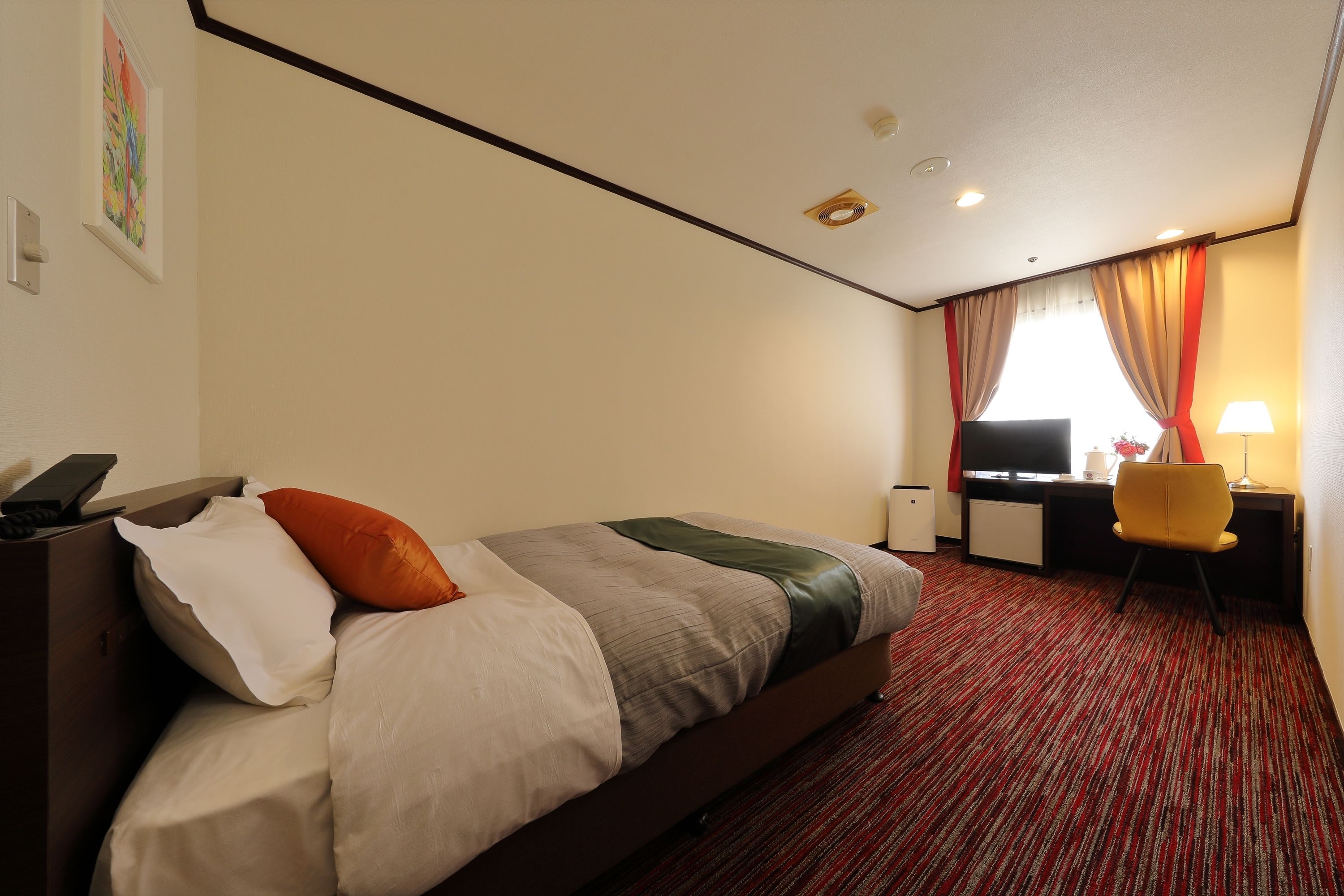 standard single room, non smoking | blackout curtains, free wifi