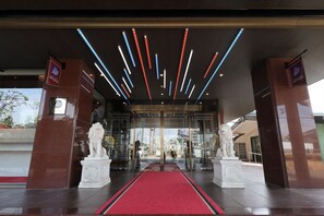 Entrada de la propiedad