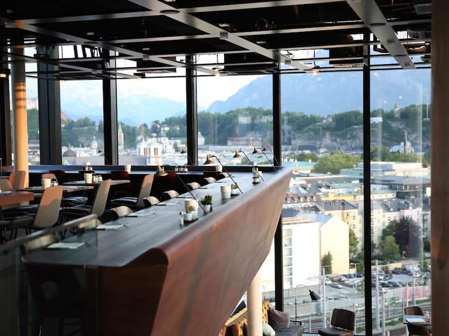 Utsikt fra overnattingsstedet