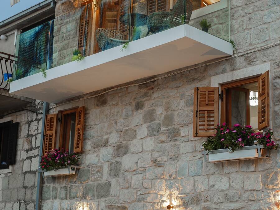 Facciata della struttura