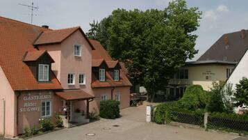 Fassade der Unterkunft