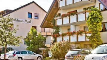 Fassade der Unterkunft
