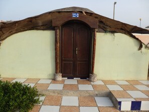 Fachada de la propiedad