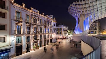 Front of property – evening/night