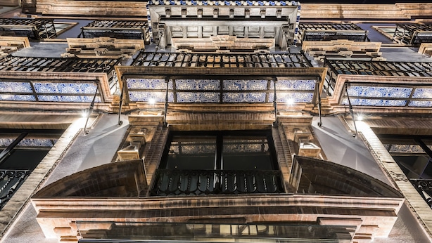 A large, ornate building with multiple levels and a central courtyard. - Intelier Casa de Indias Hotel by Intelier Hotels & Suites (Seville)