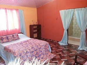 Standard Double Room, Non Smoking | Blackout drapes, iron/ironing board, bed sheets