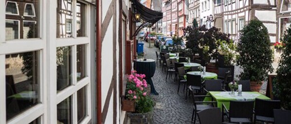 Entrée de l’hébergement