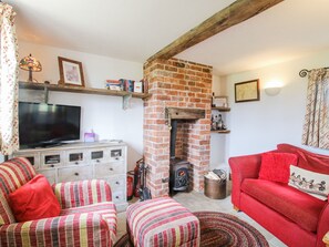 Cottage | Living area | TV, DVD player - The Shooting Folly (Market Drayton)