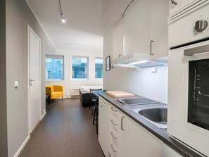 开间 | 私人厨房 | 大冰箱、烤箱、炉灶、洗碗机