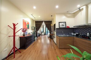 Interior - Old Quarter Gem w Balcony, Street View & Elevator (Hanoi)