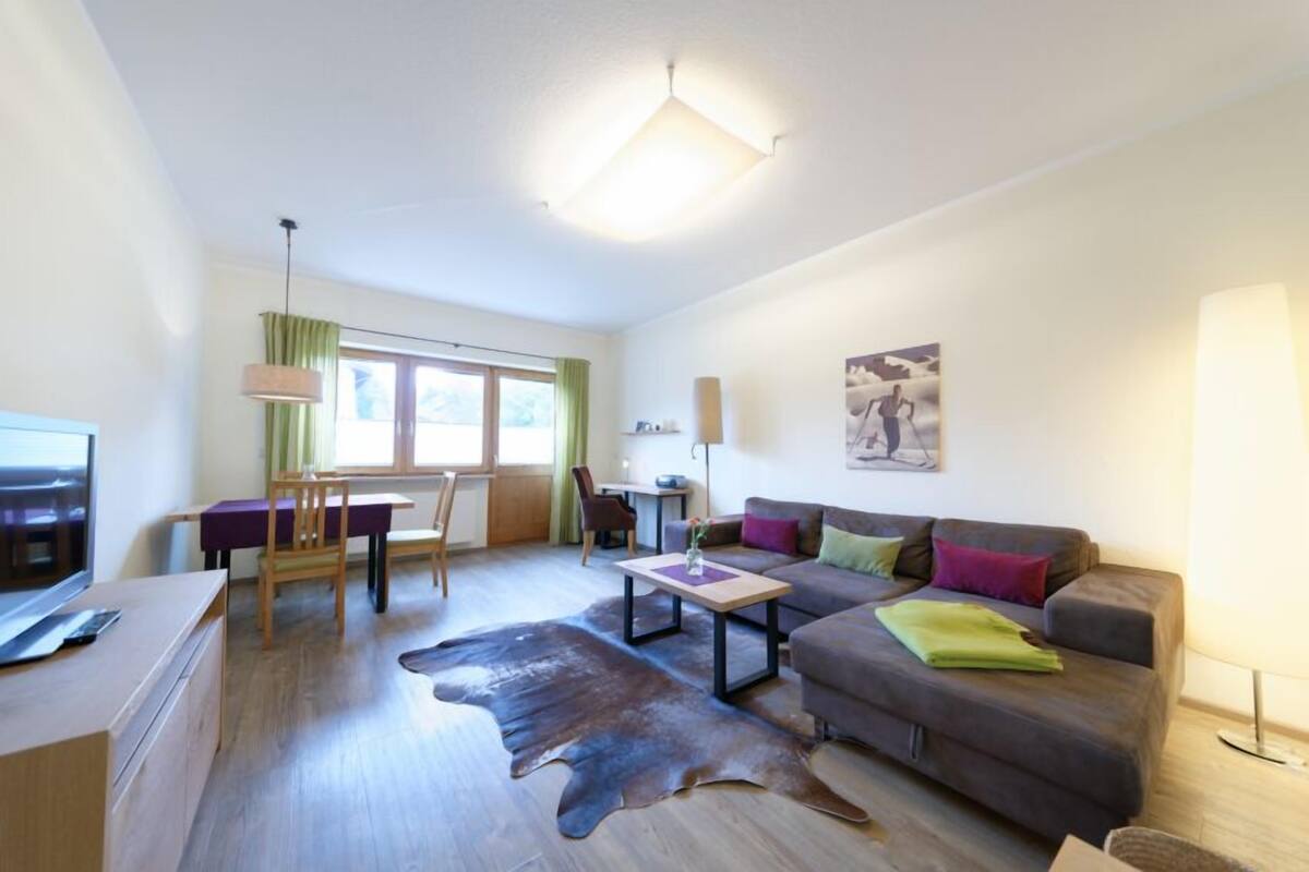 Moos | Living area | 50-inch Smart TV with satellite channels