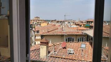 Blick von der Unterkunft