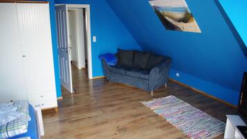 TV, fireplace, DVD player, stereo