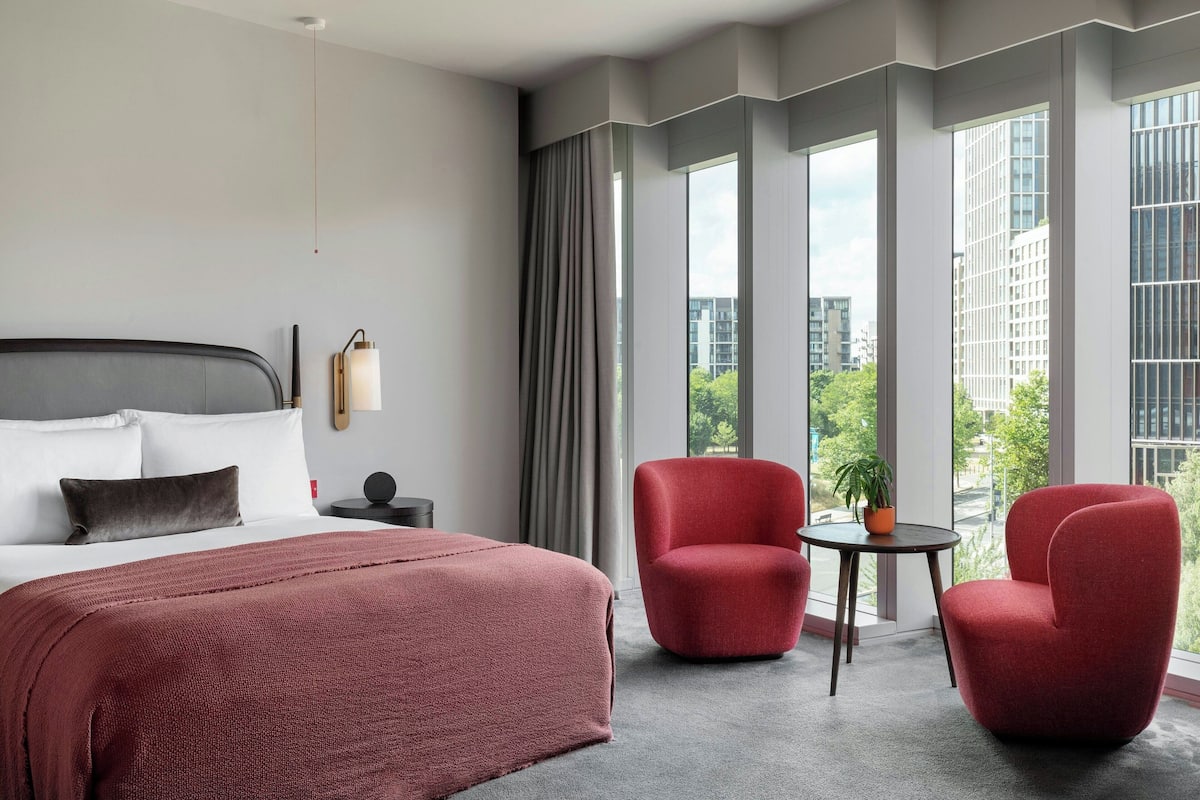 Chambre, 1 grand lit, non-fumeurs | 1 chambre, draps en coton égyptien, literie de qualité supérieure