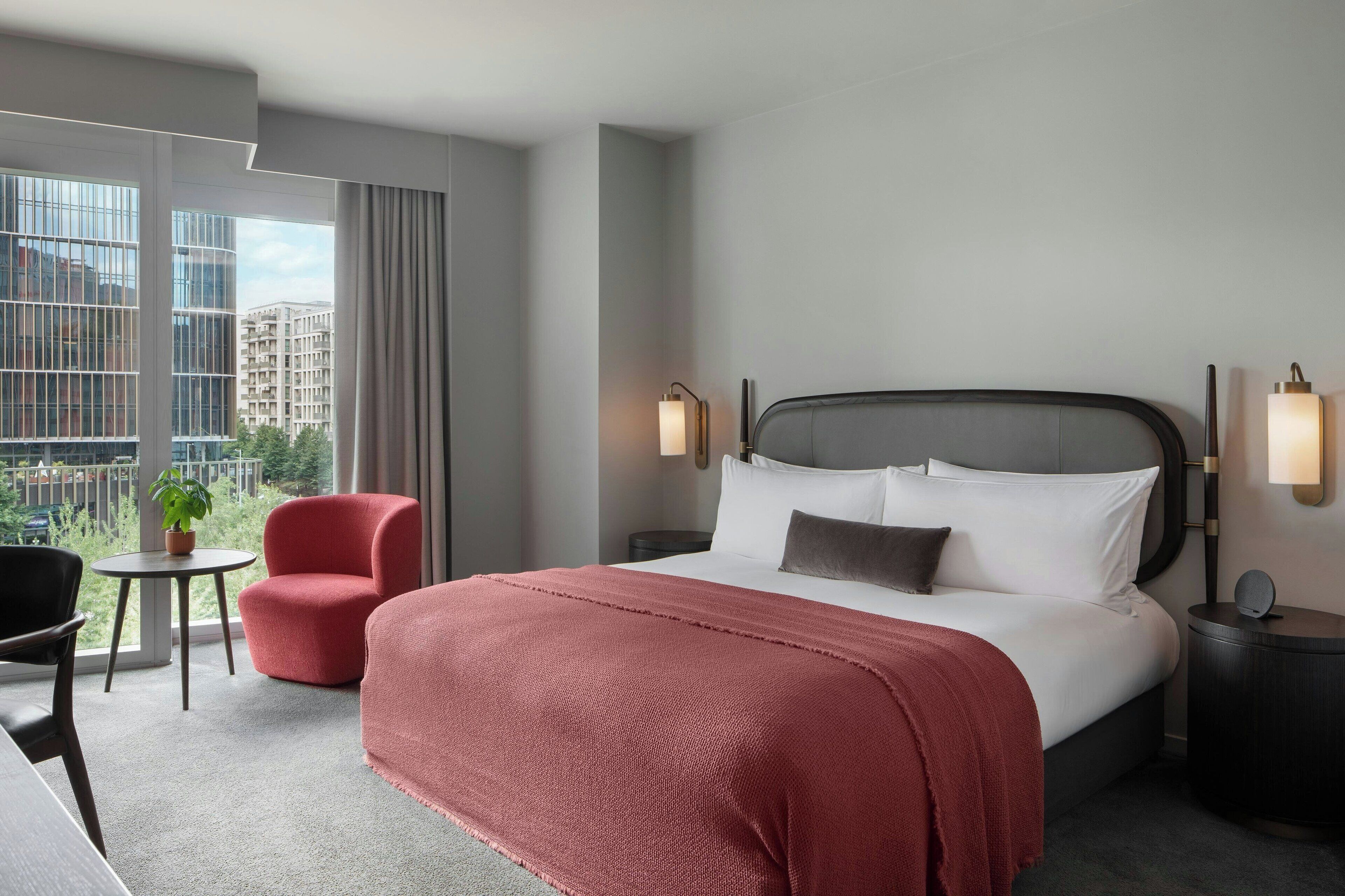 Executive-Zimmer, 1 King-Bett | 1 Schlafzimmer, Bettwäsche aus ägyptischer Baumwolle