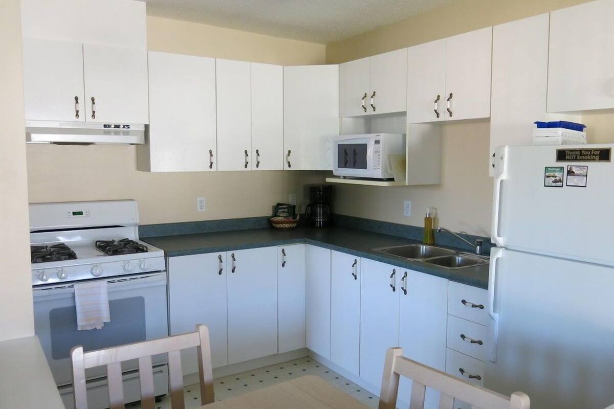 deluxe penthouse, 1 queen bed with sofa bed, non smoking | private kitchen | microwave, coffee/tea maker, electric kettle, cookware/dishes/utensils