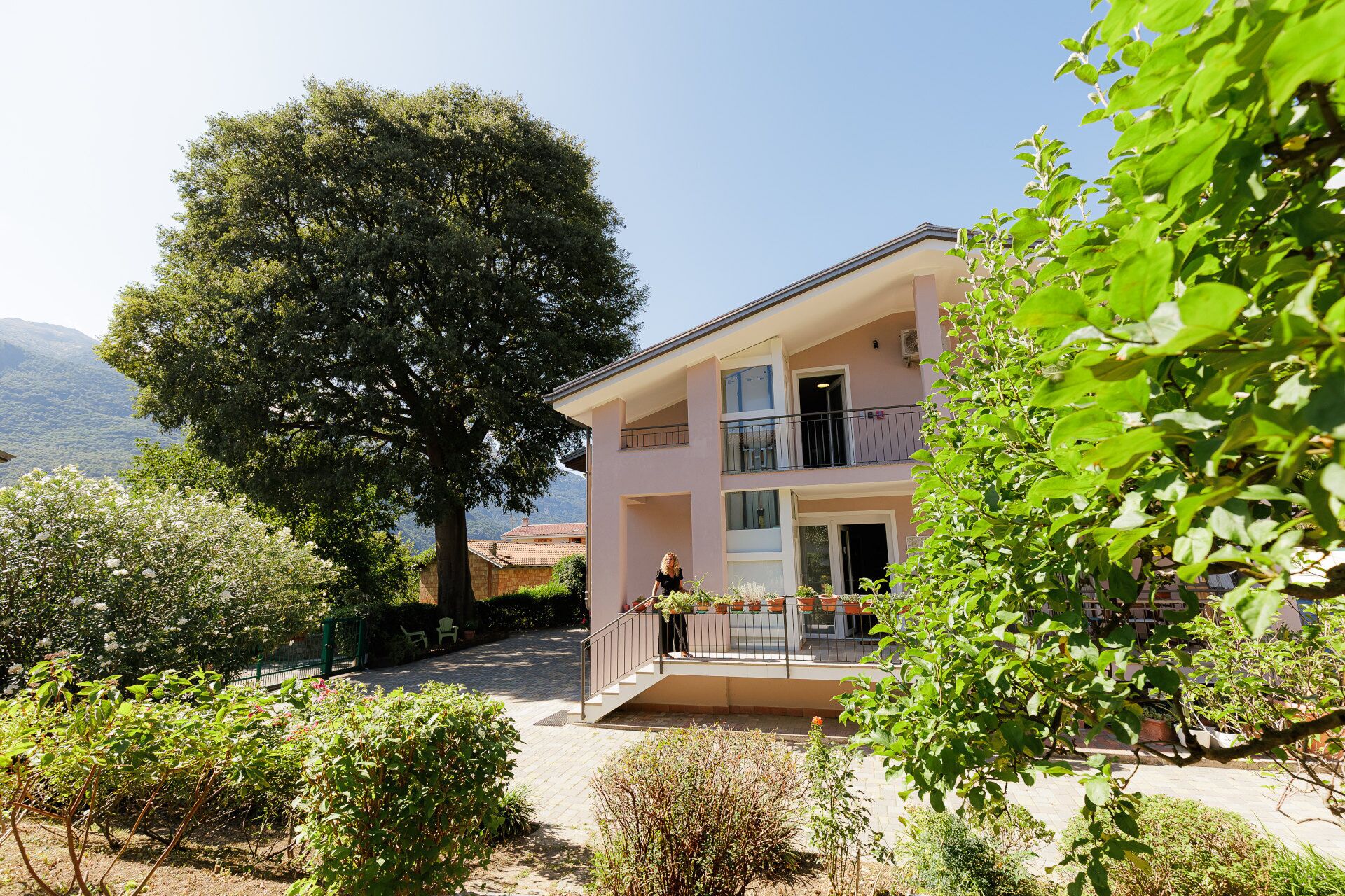 Façade de l’hébergement