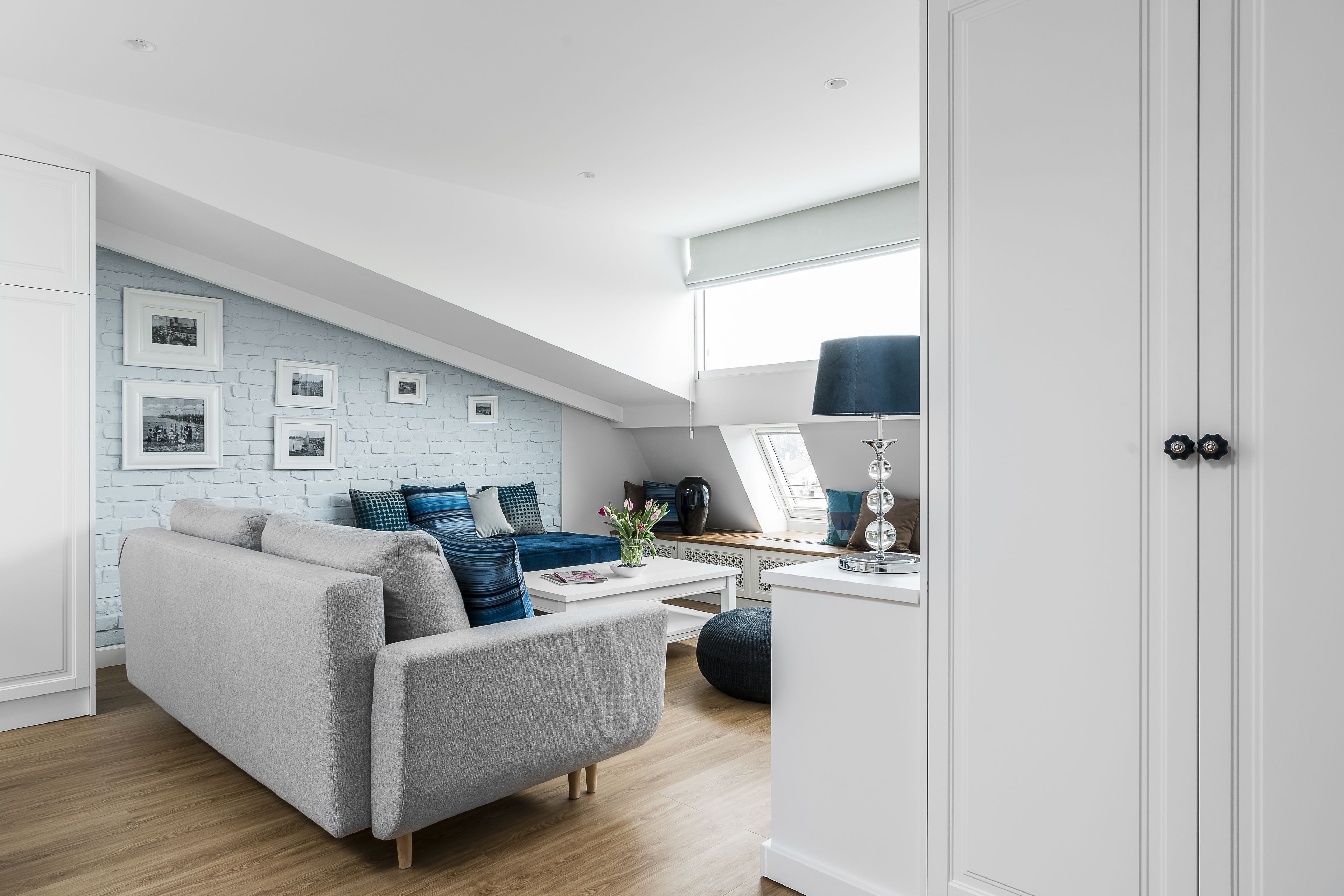 Suite, Terrace, Sea Facing (SkyAndSea - Parkowa 44 St) | Living area | Flat-screen TV