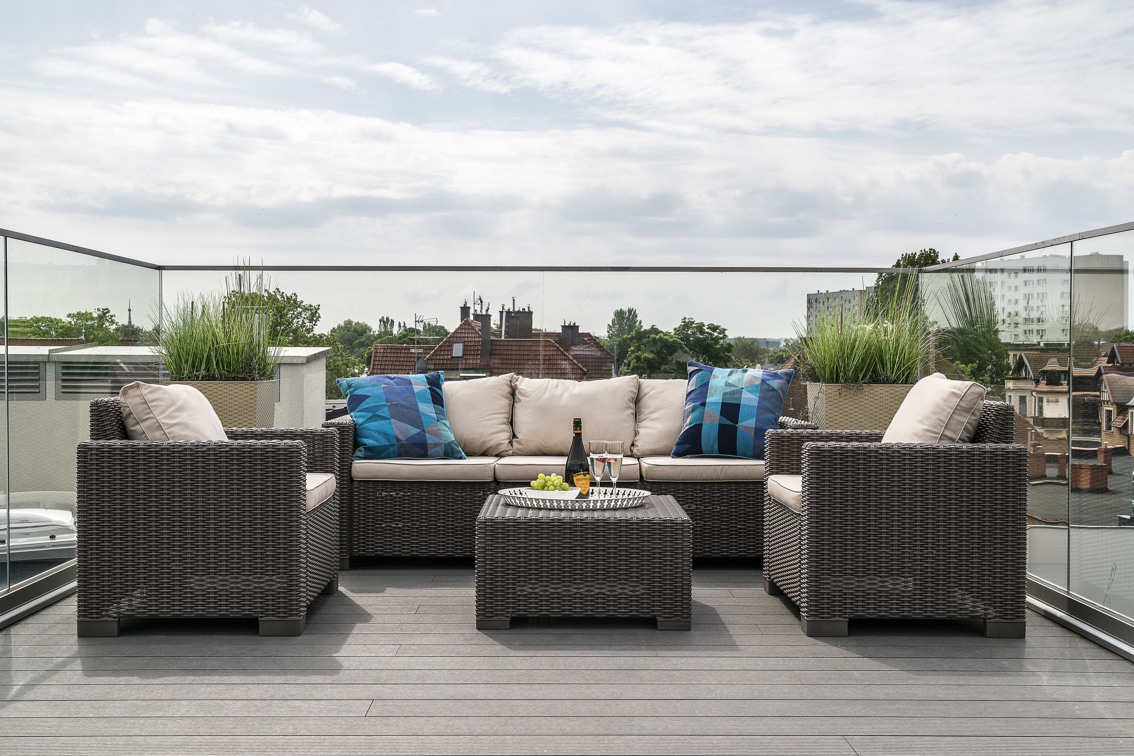 Phòng Suite, hiên, đối diện biển (SkyAndSea - Parkowa 44 St) | Hiên