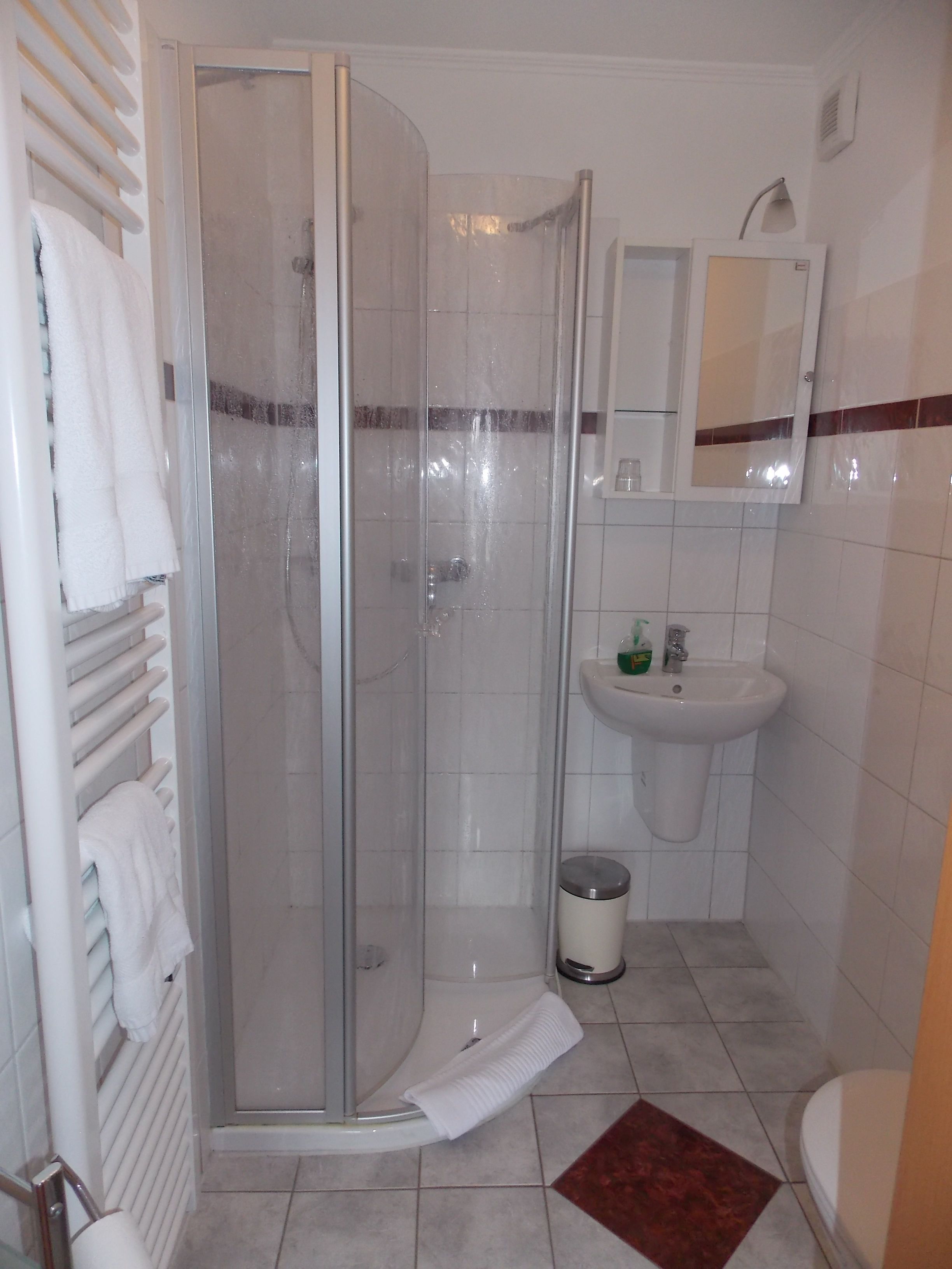 淋浴设施、吹风机、毛巾