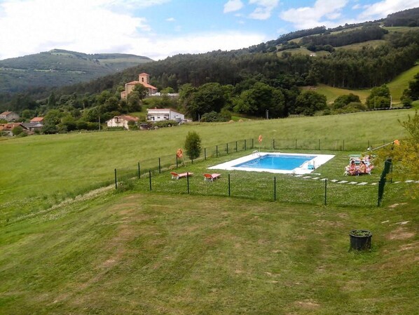 Seasonal outdoor pool