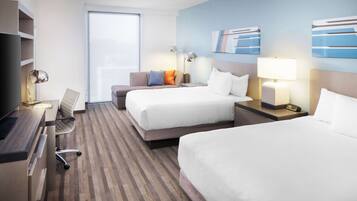 Room, 2 Queen Beds (Den) | In-room safe, blackout drapes, iron/ironing board, free WiFi