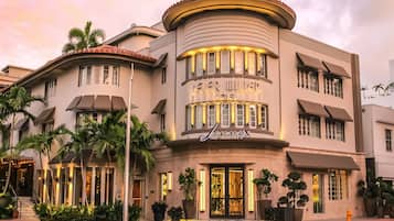 Façade de lâhĂ©bergement