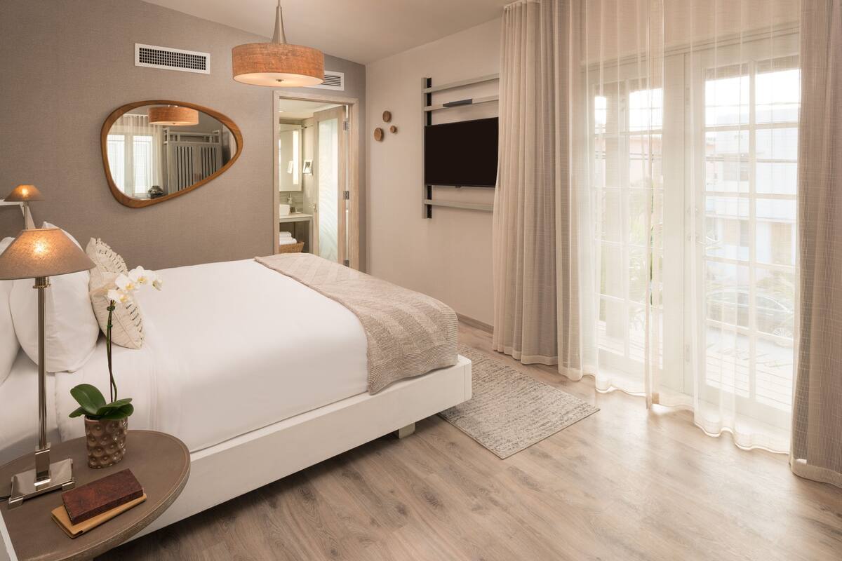 Superior Room, 1 Katil Kelamin (Double), Accessible | Cadar kapas Mesir, peralatan tempat tidur premium, tilam berlapik 