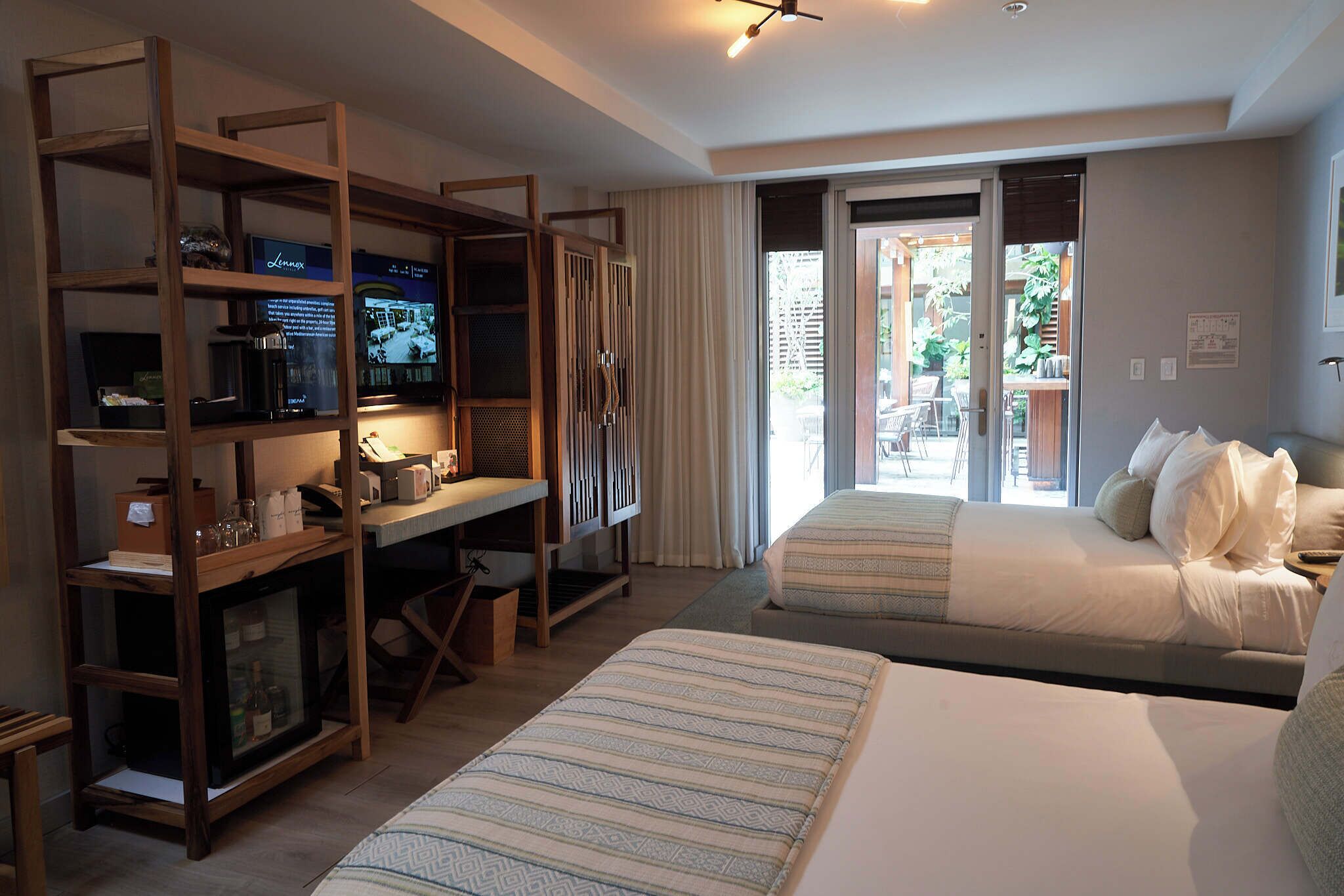 room, 2 double beds (pool) | egyptian cotton sheets, premium bedding, pillow-top beds, minibar