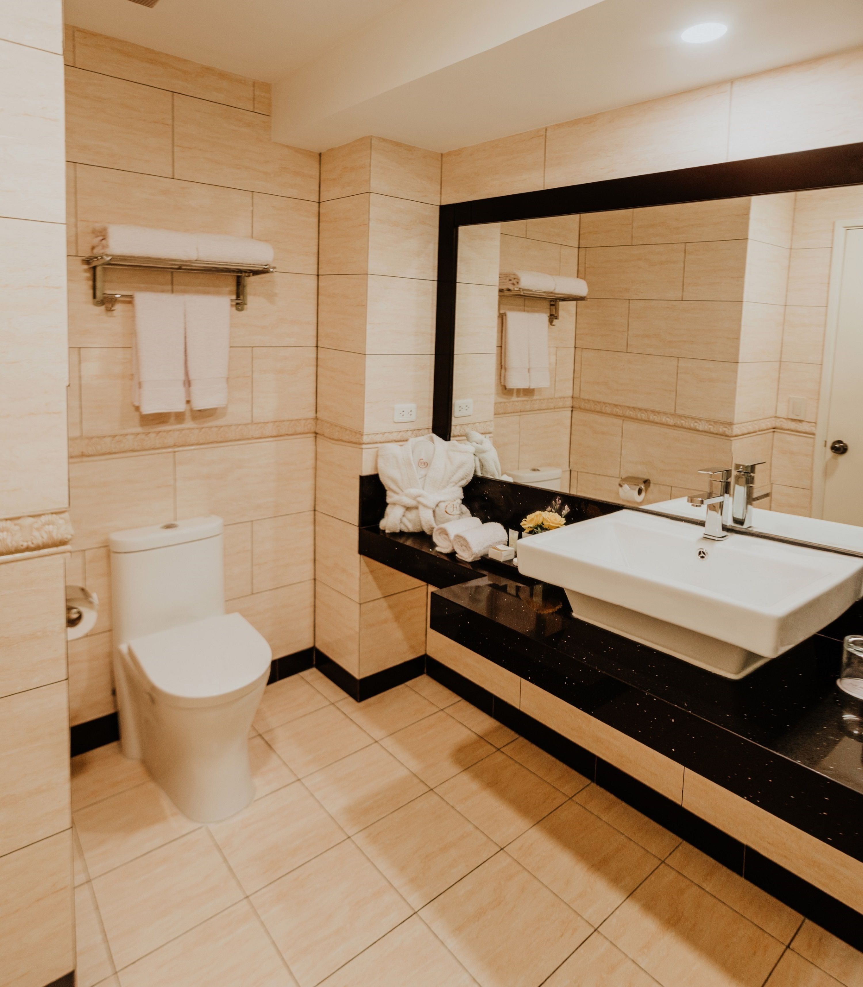 suite | bathroom | shower, free toiletries, towels