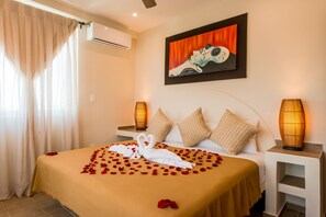 2 habitaciones, minibar y caja de seguridad en la habitación 