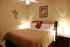 4 habitaciones, sábanas de algodón egipcio y camas con pillow-top 