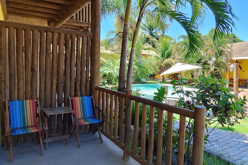 Habitación triple (Suite) | Patio hawaiano