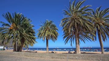Vlak bij het strand, strandlakens