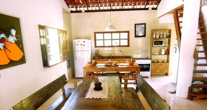 Charming beach house with private pool, land of 8500m2 of Mata Atlantica