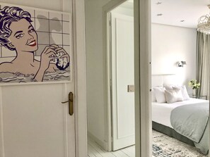 1 makuuhuone, silitysrauta/-lauta, ilmainen Wi-Fi, vuodevaatteet