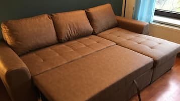 Televisor, reproductor de DVD, llibres i estèreo