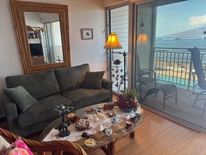 テレビ、DVD プレーヤー、書庫、ミュージックライブラリ