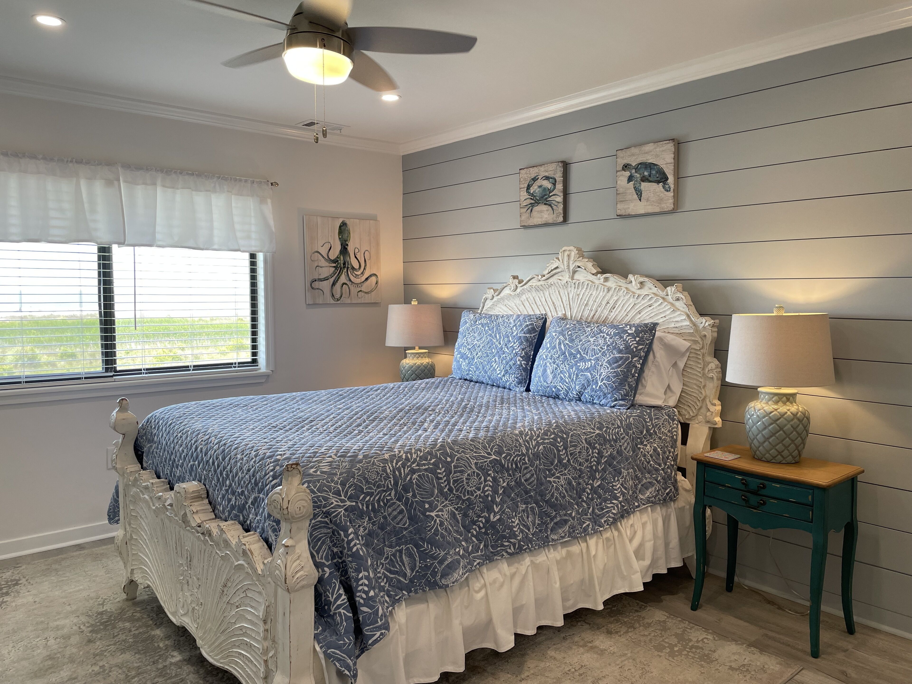 Beautiful master bed