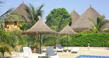 Saly: Villa 6 pers en Saly - Bronccadura y extrañamiento garantizado.