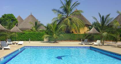 Saly: SUN and disorientation assured in an african residential villa.
