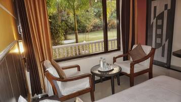 Deluxe Double Room | Memory-foam beds, desk, laptop workspace, blackout curtains