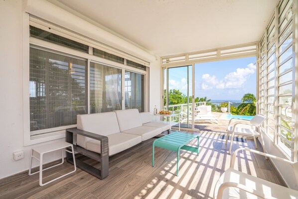 TV, DVD player - Villa Montabel - Five Bedroom Villa, Sleeps 11 (le vauclin)