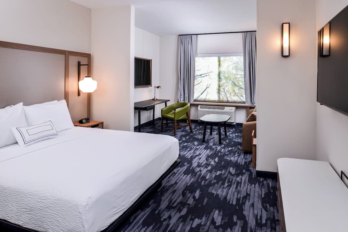 individually decorated, individually furnished, desk, iron/ironing board