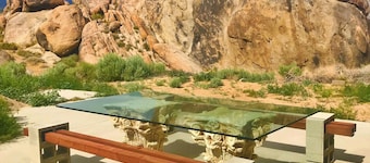Nestled in nature with views of the Alabama Hills, Sierras and Inyo Mountains