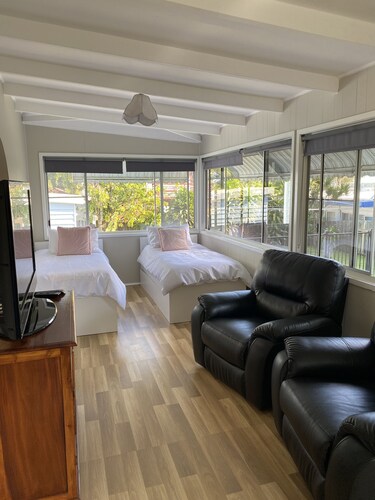 Inground Salt water Pool located in prime Queen Lane