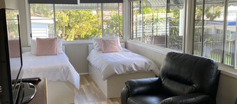 Inground Salt water Pool located in prime Queen Lane